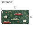 thumbnail image 4 of 39x20 Inch Non-Slip Floor Mat Hallway Runner Rug Entrance Floor Mat Runner for Kitchen and Living Room Christmas Penguins and Cars Pattern, 4 of 8