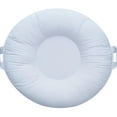 thumbnail image 2 of GooseWaddle Serenity Light Gray Floor Cushion Poppy, 2 of 5