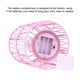 thumbnail image 3 of Lámpara De Escritorio De 100 W, Diseño De Jaula De Ratán, Luz Led Cálida, Lámpara De Decoración De Pantalla Rosa, Lámpara De Adorno Impermeable Alimentada Por Batería Para Interiores Advancent HA013401-00, 3 of 7