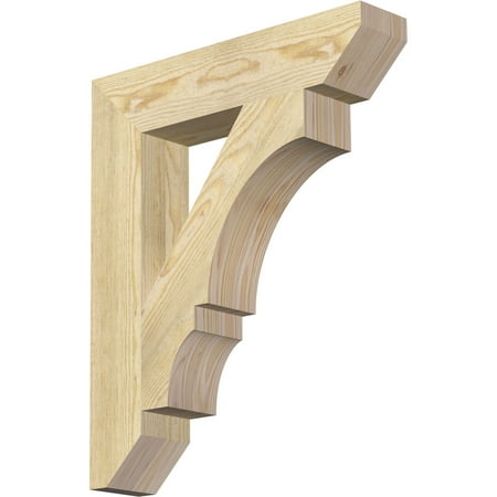 

Ekena Millwork 4 W x 20 D x 24 H Balboa Slat Rough Sawn Bracket Douglas Fir