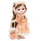 thumbnail image 2 of 2 piezas 13 muñeca de niña articulada de pelo suave con zapatos de muñeca de princesa Macarena muñeca de rótulas, 2 of 8