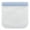 Gray, variant on opvise Reusable Transparent Fresh-keeping Bag Double Zipper Sealed Bag Leakproof Sandwich Bag Washable Food Storage Container Blue