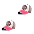thumbnail image 3 of fastboy Casquette de Tennis Ajustable pour Hommes et Femmes, Randonnée, Golf, Baseball, Rose 2Set, 3 of 6