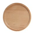 thumbnail image 2 of Platos de Madera, Platos de Madera, Platos de Madera de Haya para Aperitivos, Postres, Bistecs, Todos Los Alimentos, Platos de Servicio Duraderos E Ir Los 24x24cm Soledad platos de postre redondos, 2 of 7