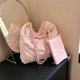 thumbnail image 2 of Conjunto de 2 uds de monedero, bolsos informales de gran capacidad para mujer, bolso de mano suave y hinchado, Color sólido para niñas, compras FLhrweasw Para estrenar, 2 of 9