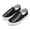 Black, variant on Girls' Sparkly Sequin Slip-On Trainers, Children's Non-Slip Casual Loafers, Lightweight Breathable Play Shoes for Toddlers Silver 24