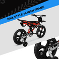 thumbnail image 6 of Hyper Bicycles 16" Moto Bike, Children Ages 5-7, Black/Red, 6 of 13