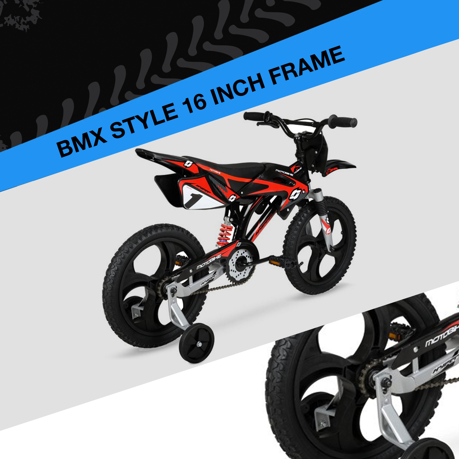 Hyper Mag Wheel Moto Bike 16-Inch photo 6