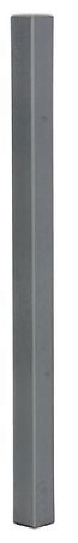 Vestil Manufacturing PVC-A-3-GY 3 in. PVC Corner Guard with Aluminum Insert, Gray
