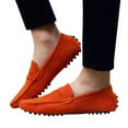 thumbnail image 3 of asdoklhq Men's Casual Shoes Wide Width On,Summer Men's Slip-On Peas Shoes Wild Suede Comfortable Casual Breathable Shoes, 3 of 8