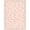 Blush Pink, Pattern 8, variant on ODIKA 8'x10' Washable Area Rug Cute Whimsical Tossed Petal Scattered Motifs Dotted Border Pink Flowing Dynamic for King Size Bedroom Under Bed, Master Suite, Non-Shedding, Easy Care