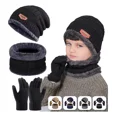 thumbnail image 1 of 3en1 Gorro Bufanda Guantes Tejido Para Niños Frio Invierno, 1 of 7