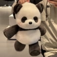 thumbnail image 4 of Poupée Panda en Peluche Figurine de Course, Jouet Animal en Peluche Doux avec Adorable Expression Faciale et Design de Pose de Course Ludique, Parfait pour les Ados comme Cadeau d'Anniversaire et Objet de Collection, 4 of 5