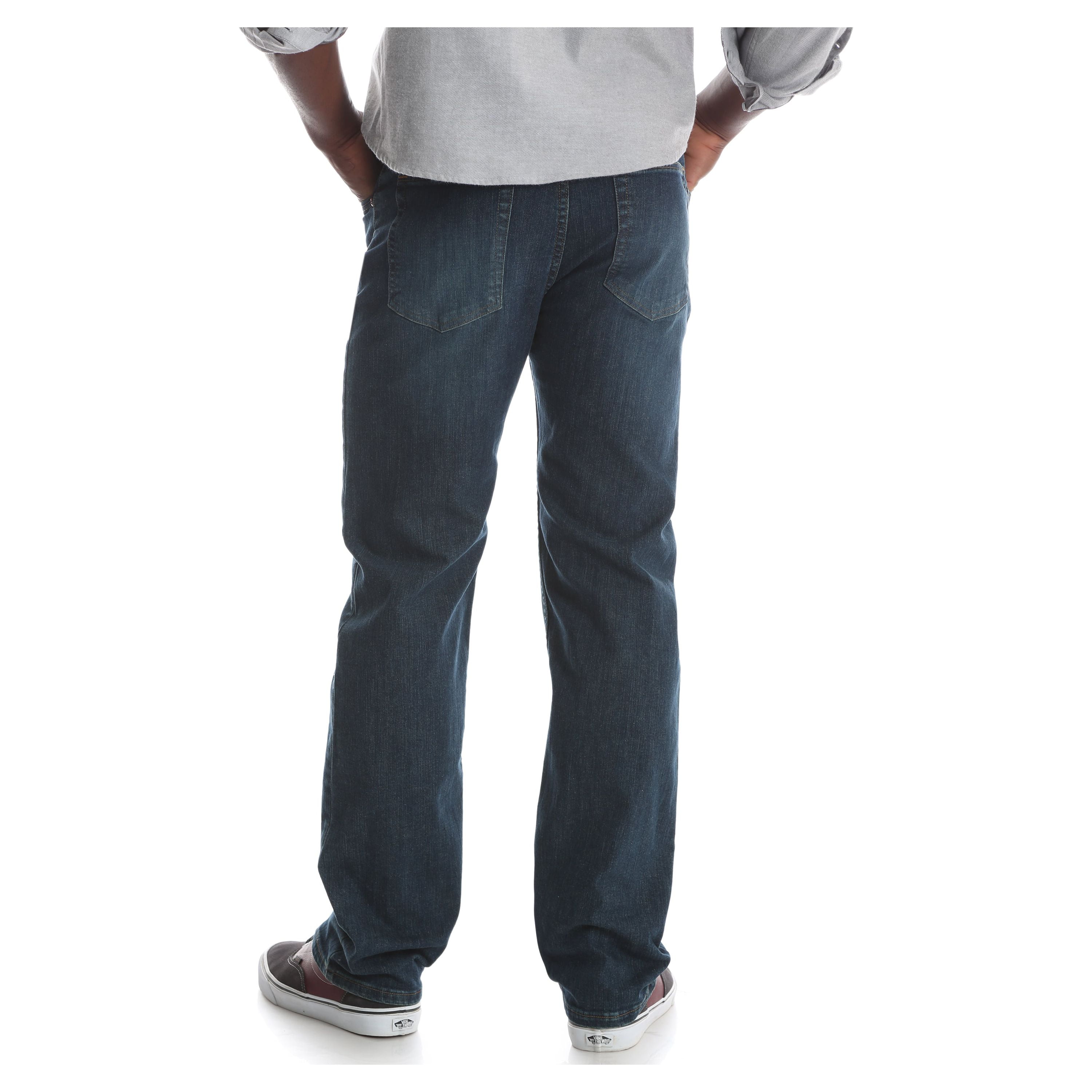 Wrangler Men's and Big Men's Regular Fit Jeans with Flex