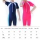 thumbnail image 5 of Laklulu Traje de baño de una Pieza para niñas y niños Traje de baño Corto para Deportes acuáticos para niños Trajes de baño con protección Solar Traje de baño Conservador de una Pieza para niños, 5 of 6