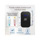 thumbnail image 2 of White Waterproof Self-Powered Wireless Doorbell With 38 Ring Tones, Temperature Display And Remote Control, Ideal For Home Use, 2 of 4