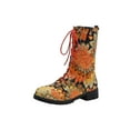 thumbnail image 1 of CEHVOM Autumn And Winter Boots Low Heel Lace Round Toe Ladies Short Boots, 1 of 9