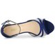 thumbnail image 5 of Sandalias de Tacón de Aguja de Satén Con Diamantes de Imitación Allegra K Azul 40, 5 of 7