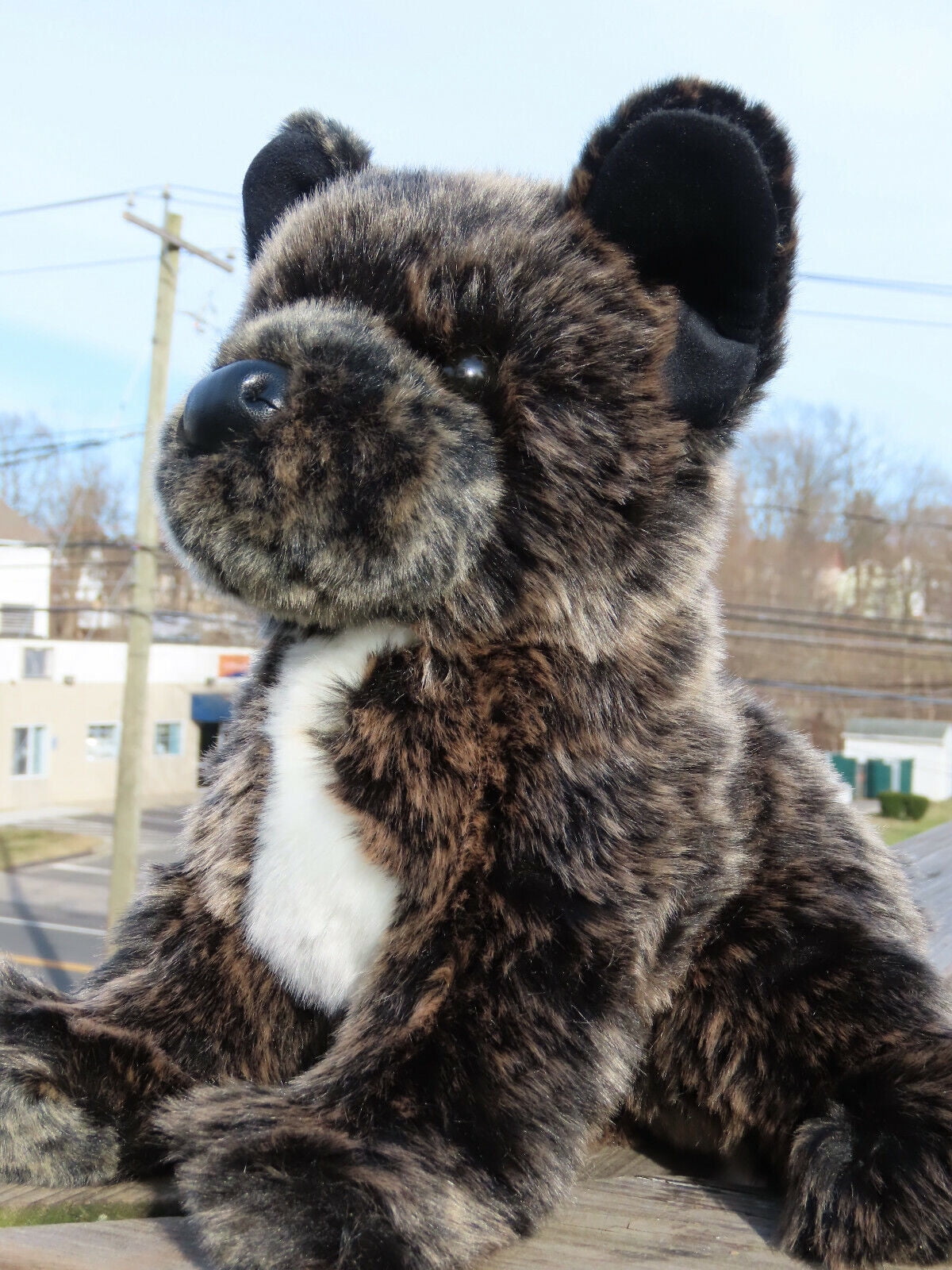 Douglas Cuddle Billie 12" French Bulldog Dog #2052 Plush Stuffed Animal Toy