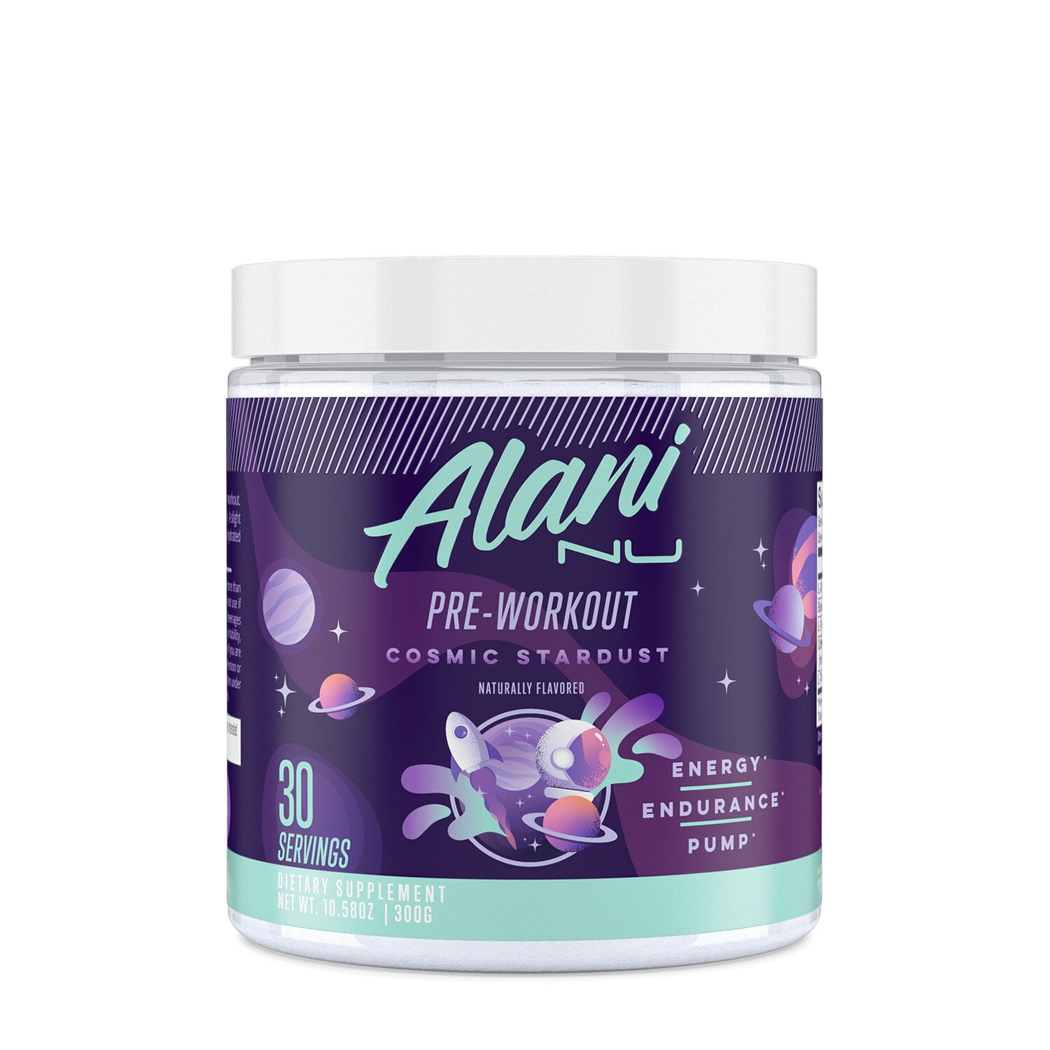 Alani Nu Pre-Workout Energy, Pump, Endurance 30 Servings - Cosmic Stardust