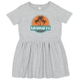 thumbnail image 3 of Inktastic Savannah Georgia Sunset Girls Toddler Dress, 3 of 5