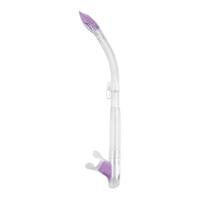 Esnorquel Cressi Tao Semi Dry Claro/Lila