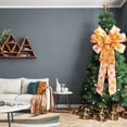 thumbnail image 3 of Large Fall Bows for Wreath, Thanksgiving Pumpkins Wreath Bows White Black Buffalo Plaid Bow Orange Burlap Bows Autumn Tree Topper Bows for Front Door Wall Fall Thanksgiving Party Decoration Supplies, 3 of 8