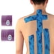thumbnail image 4 of Naiovety Cinta muscular, vendaje deportivo de algodón elástico, vendaje portátil para autodeportes, cinta de autosoporte portátil Gimnasios en casa Violeta 7.5 cm, 4 of 6