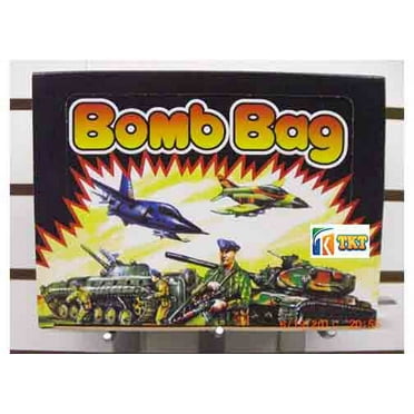 Bomb Bag 72 Bags in Display box of Party favors Noisemakers .