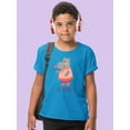 thumbnail image 2 of Be Happy! Hippo T-Shirt Juniors -Image by Shutterstock,  x-Small, 2 of 4