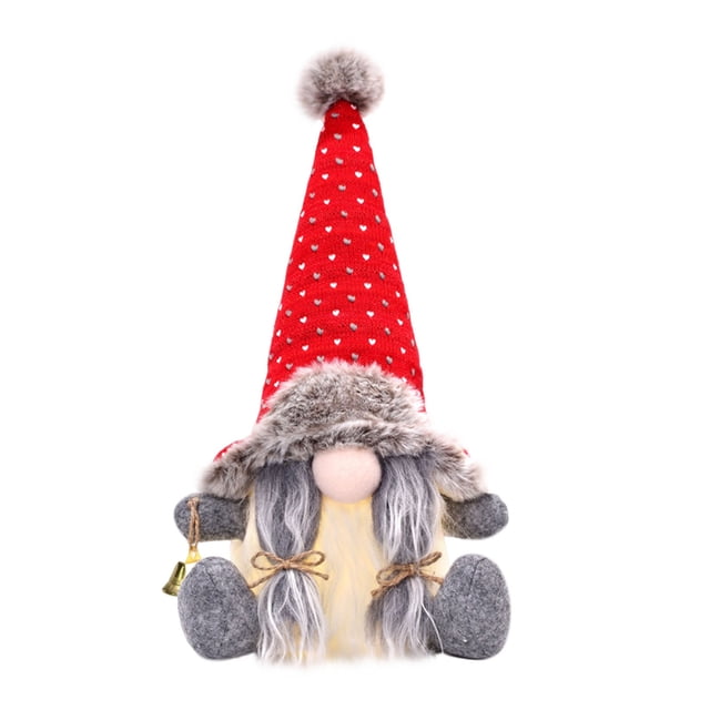 Christmas Decorations for The Home Christmas Rudolph Faceless Doll Nordic forest Man Plush Doll Decoration Dwarf Decoration Christmas Decorations for Tree