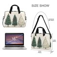 thumbnail image 3 of FORMRS 16" Laptop Sleeve Bag Carrying Case with Handle Travel Shoulder Briefcase, Hand Drawn Christmas, 3 of 8