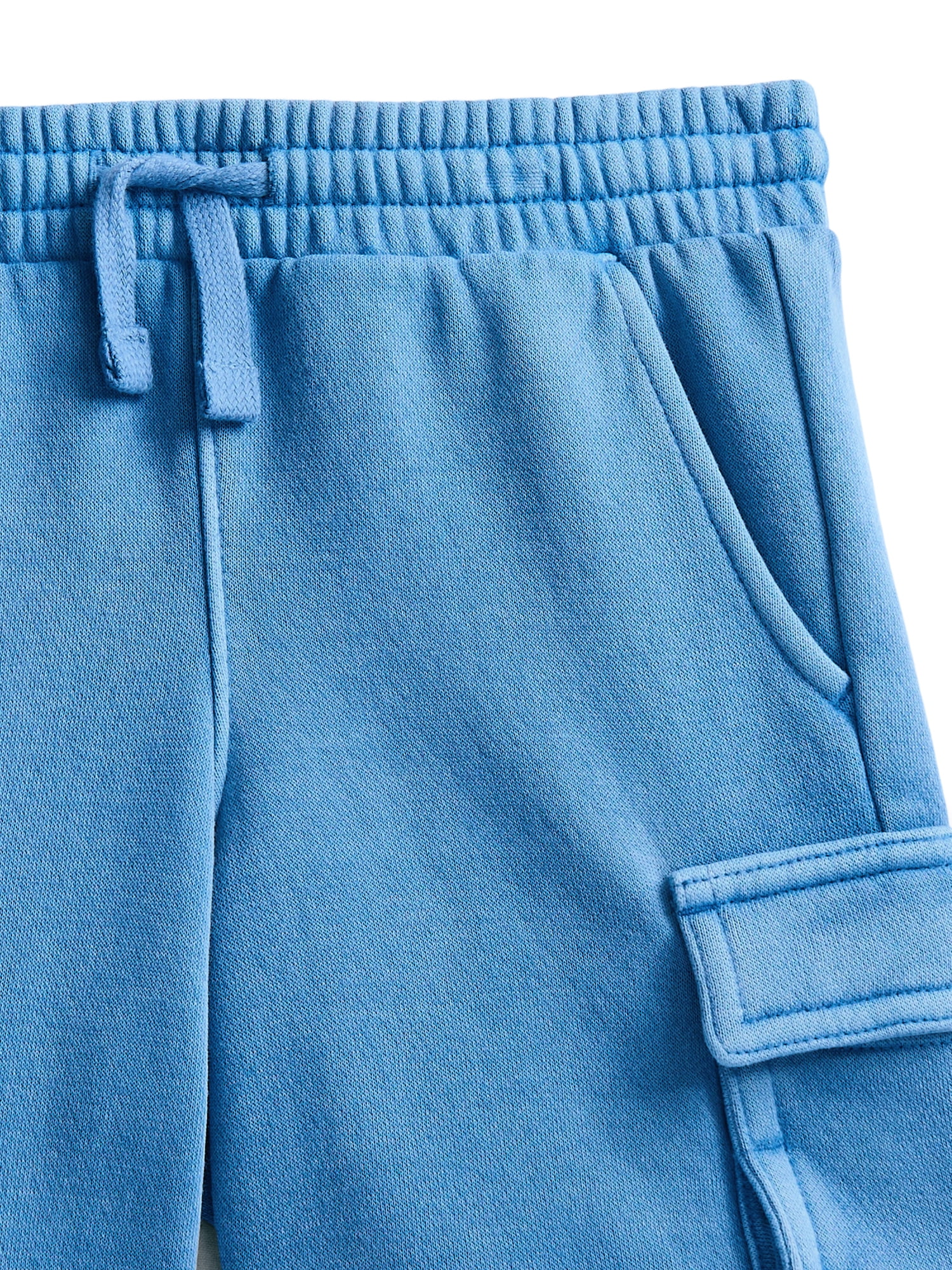 Wonder Nation Boys Fleece Cargo Shorts, Sizes 4-18