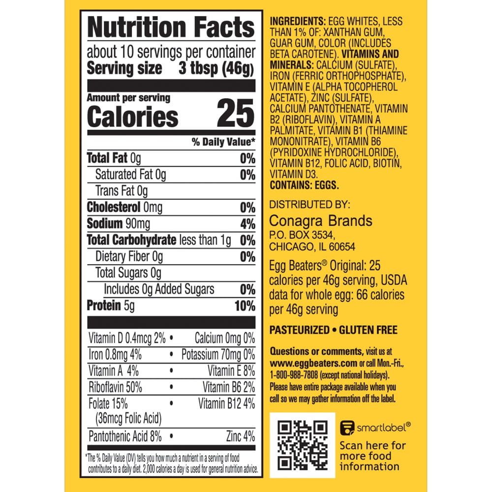 34 Nutritional Label For Eggs Label Design Ideas 2020