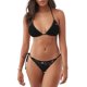 thumbnail image 1 of Balery Sparkling Pink Night Sky Pijama Estampado Bikini de Dos Piezas para Mujer - Conjunto de Bikini Ajustable Sexy y Cómodo para Playa, 1 of 6