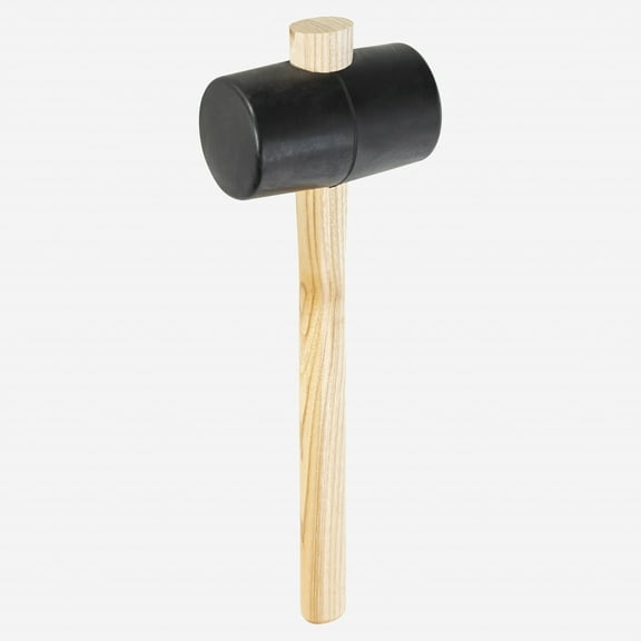 Picard 1071 Black Rubber Mallet, 1.6" / 800g