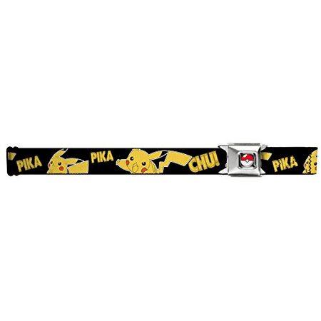 Pokemon Poke Ball Full Color Black Pikachu Attack Poses Pika Chu