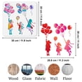 thumbnail image 2 of 1pc PET Hollow Out Drawing Painting Stencils for DIY Scrapbook Photo Album Human 300x300mm for DIY, 2 of 7