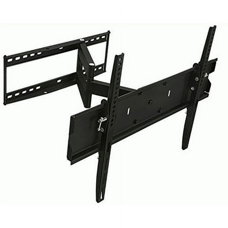 UPC: 0859868005302 | Mount-It! Full Motion TV Wall Mount with Adjustable Arms  Tilt  Swivel | Fits 32-65 Inch TVs | 110 LBS Capacity