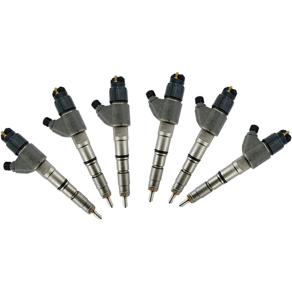 Seapple 6PCS Fuel Injector 0445120066 Fit For Deutz Volvo D6D D7D D7E Engine EC240B EC290B Excavator L110E L110F L120E Wheeled Loader