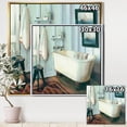 thumbnail image 2 of Cottage old-fashioned Bathroom II - Traditional Bathroom Framed Canvas, 2 of 3