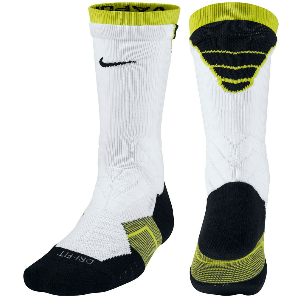 Nike - Nike Dri-FIT 2.0 Vapor Elite Crew Football Socks - White - XL - Walmart.com - Walmart.com