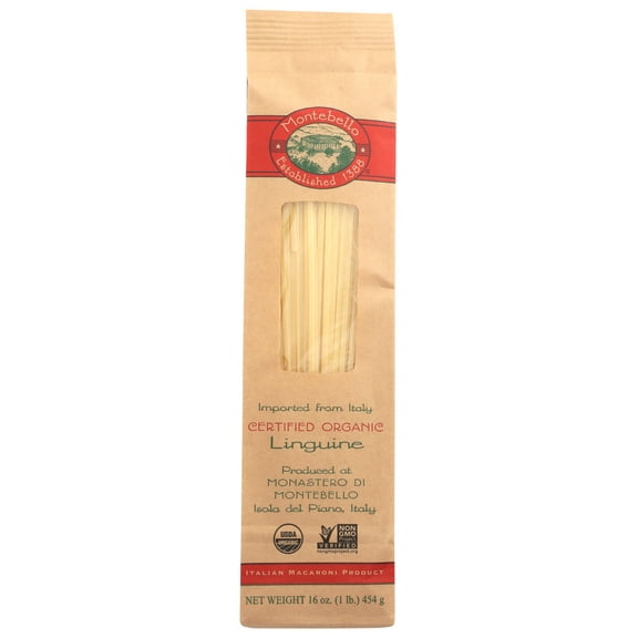 Montebello Certified Organic Linguine, 16 Oz.