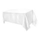 thumbnail image 5 of Mantel rectangular práctico y elegante de poliéster para decoración de mesa de comedor para fiestas Blanco, 5 of 9