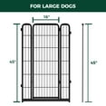 thumbnail image 4 of FXW Homeplus Dog Playpen Designed for Indoor Use, 1 Add-on Gate, 45" Height for Medium Dogs│Patented, 4 of 4