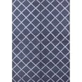 thumbnail image 1 of Ahgly Company Machine Washable Indoor Rectangle Industrial Modern Light Purple Blue Area Rugs, 2' x 4', 1 of 7