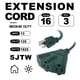 thumbnail image 2 of Cable de extensión para exteriores EP de 25 pies con 3 tomas de corriente 16/3 SJTW, 2 of 7