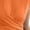 Orange, variant on Liweisiy Women'S Mock Neck Tops Cross Wrap Slim Fit Cap Sleeve Crop Tees Summer Solid Color Casual Trendy T Shirts Gray Xs