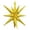 Gold, variant on Tyeign 6-Pack 22In Black-Gold Star Foil Balloons, Self-Sealing Mylar Explosion Stars for Graduation New Year Party, Reusable Helium Air Décor for Photo Backdrop, 1*Balloon