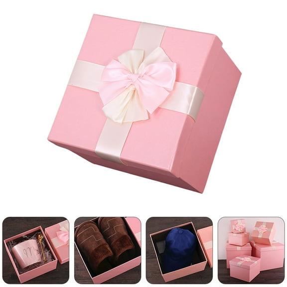 MLINS 1Pc Jewelry Package Gift Box Birthday Ring Earring Box Pretty Gift Case